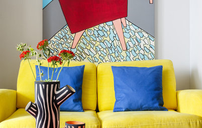 Houzz Tour: Colour and Character Rejuvenate a Small Flat