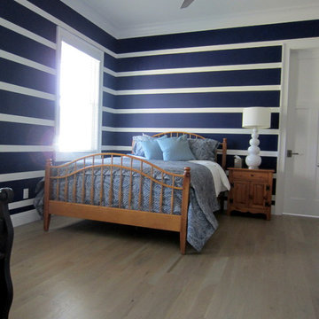 MONTAUK: WIDE PLANK ENGINEERED INSTALLED/WHITE OAK INSTALLED/FINISHED IN BEDRMS