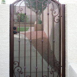 Corsica - Wrought Iron Gate - Home Fencing And Gates