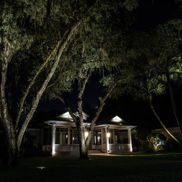 Tillinghast Home- Outdoor Landscape Lighting