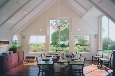 Transitional dining room photo in Other
