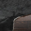 Safavieh Cowhide Collection COH211 Rug, Black/Brown, 4' 7" X 5' 8"