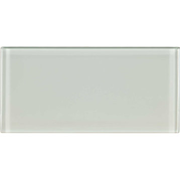 MSI GL-T-AI36 6" x 3" Rectangle Wall Tile - Smooth Glass Visual - - Glossy