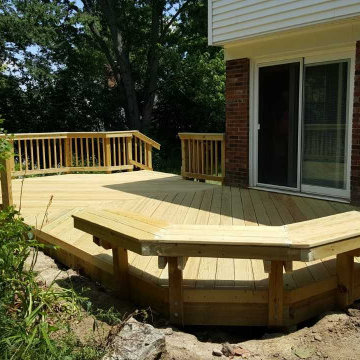 Wooden Deck Replacement in Washington Township, OH