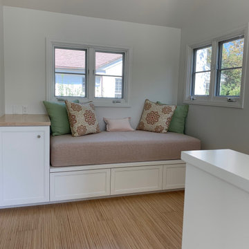 Second Story Addition with Landing Room Built In Day Bed