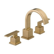 Delta Vero Two Handle Widespread Bathroom Faucet, Champagne Bronze, 3553LF-CZ