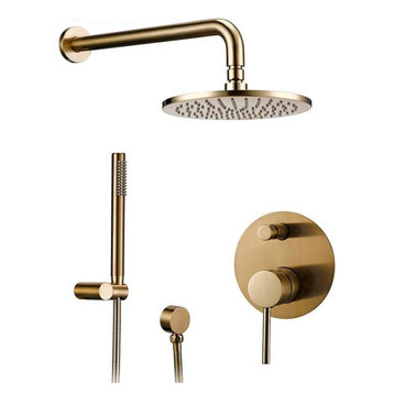 Wasser™ Solid Brass Shower Faucet With Handheld Shower