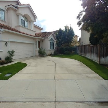 Artificial Grass Installations with Purchase Green