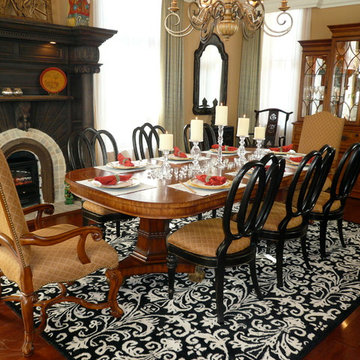 Rooms - Dining rooms - With Antique Chinese Design Elements
