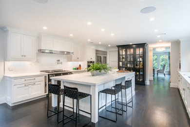 Inspiration for a contemporary kitchen remodel in Atlanta