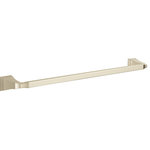 Delta - Delta Dryden 24" Towel Bar, Polished Nickel, 75124-PN - Complete the look of your bath with this Dryden Towel Bar.  Delta makes installation a breeze for the weekend DIYer by including all mounting hardware and easy-to-understand installation instructions.  You can install with confidence, knowing that Delta backs its bath hardware with a Lifetime Limited Warranty.