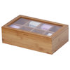 Oceanstar Bamboo Tea Box