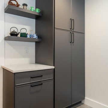 Wyckoff Kitchen - Modern Gray and Wood Tones