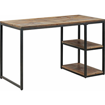 Garviston Reclaimed Wood Writing Desk - Wood