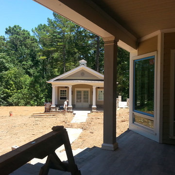 From the back porch
