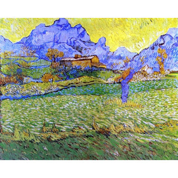 Vincent Van Gogh A Meadow in the Mountains: Le Mas de Saint-Paul