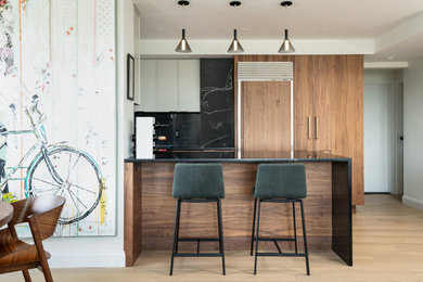 Example of a 1960s kitchen design in New York