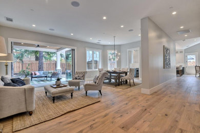 Family room - craftsman family room idea in San Francisco