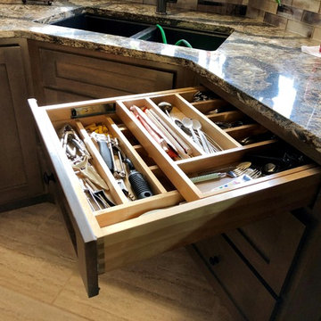 Walcott IA Kitchen Remodel Koch Driftwood Cambria Harlech Kitchenaid