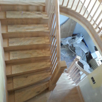 Attic stair renovation