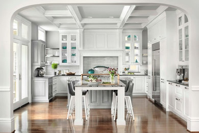 Transitional kitchen photo in St Louis
