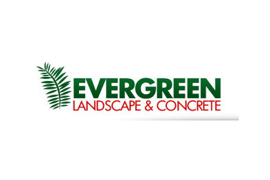 Evergreen Landscape and Concrete