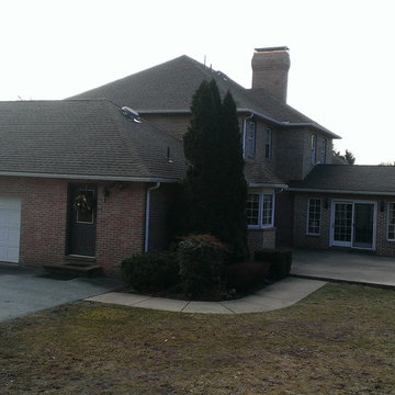 GAF Timberline Shingles & Copper Chimney Flashing