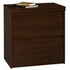 Ameriwood Home 2 Drawer Wood Lateral File Cabinet in Cherry