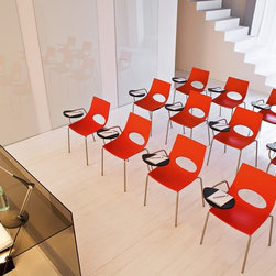 CS/1251 Congress Chair with Writing Table, Calligaris Italy - Products