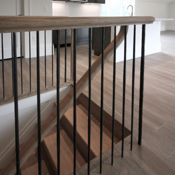 Project #81 | Modern Staircase with Integrated Seating