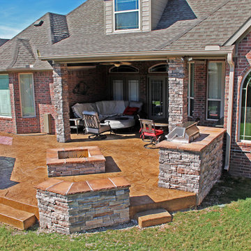 Copper Creek Outdoor Living Area
