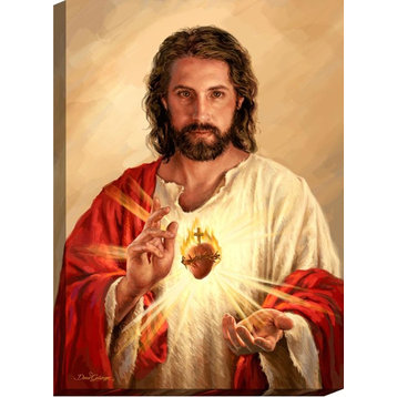 "Sacred Heart of Jesus" Canvas Wall Art Small