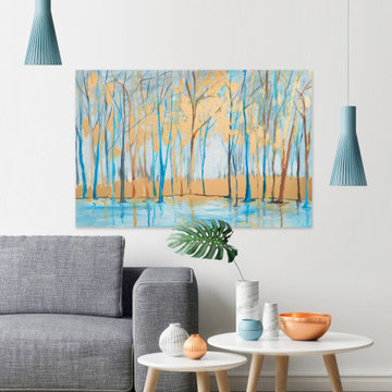 "Pastel Mornings" Painting Print on Wrapped Canvas