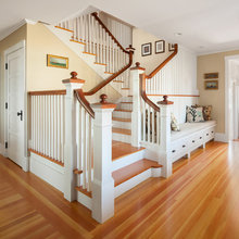 under staircases