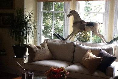 Family room - traditional family room idea in DC Metro