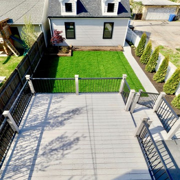 Ravenswood 2-flat to single family conversion