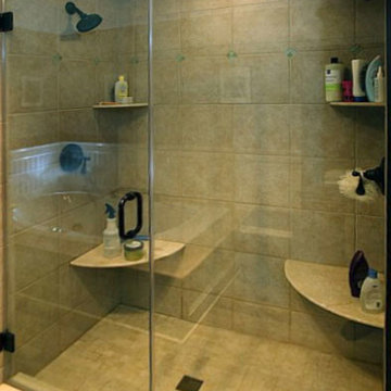 Classic New England Bath featuring Two Person Shower