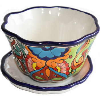 Petunia Talavera Ceramic Pot