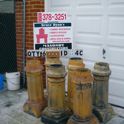 Antique Chimney Pots - Outdoor Decor