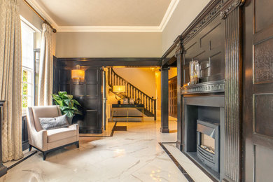 Living room in West Midlands.