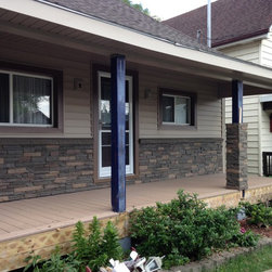 GenStone Siding - DURING - Products