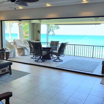 Haiku, Maui Premier Frameless Folding Doors