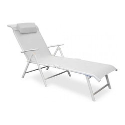 Urban Home Pacifica Lounge-White - Outdoor Lounge Chairs