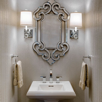 Traditional Powder Room