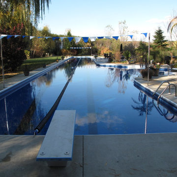 Worlds Longest Vinyl Liner Pool (165' Olympic Pool)