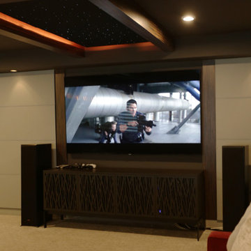 Quentin Tarantino Inspired Lower Level Lounge