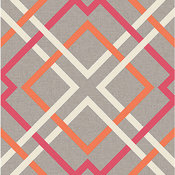 Tuvalu Pink Lattice Wallpaper Swatch
