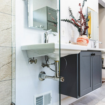 Master Bathroom Remodeled With Stand Alone Tub, Standing Shower, Warrenton VA