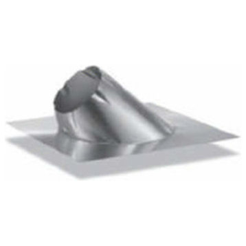 DuraVent 8DP-F12 8" Class A Chimney Pipe Roof Flashing for - Galvanized