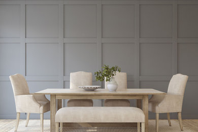 Inspiration for a dining room remodel in Dallas